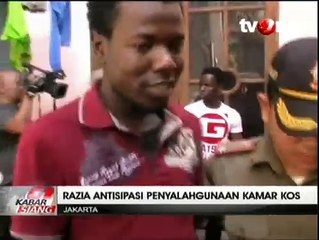 4 WNA Terjaring Razia Kos oleh Satpol PP DKI Jakarta