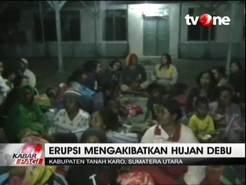 Dalam Sehari, Gunung Sinabung 10 Kali Erupsi