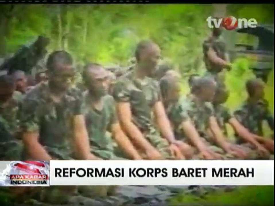 Sejarah Panjang Korps Baret Merah TNI AD