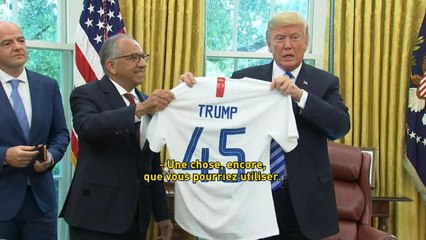 Infosport+ - Le ballon rond dans le bureau oval