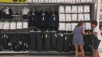 Las familias con hijos se preparan para la vuelta al cole