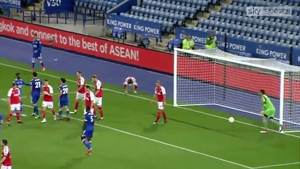 Leicester 4-0 Fleetwood Town