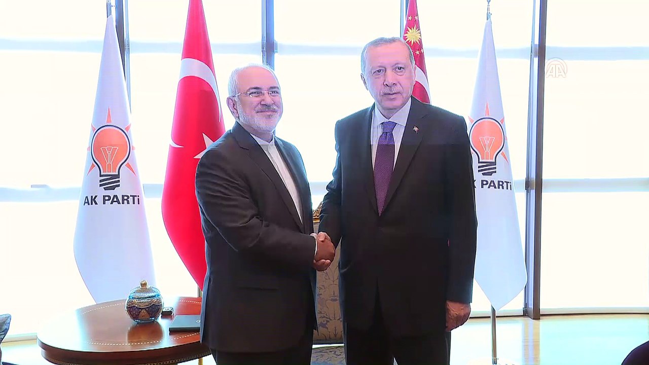Cumhurbaşkanı Erdoğan, İran Dışişleri Bakanı Zarif’i kabul etti - ANKARA