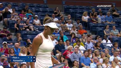 Madison Keys Dominates Pauline Parmentier in US Open First Round 🎾