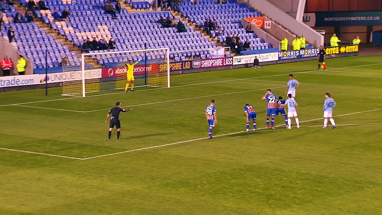 Goal Nabil Touaizi Man City Vs Shrewsbury Town -29.8.2018