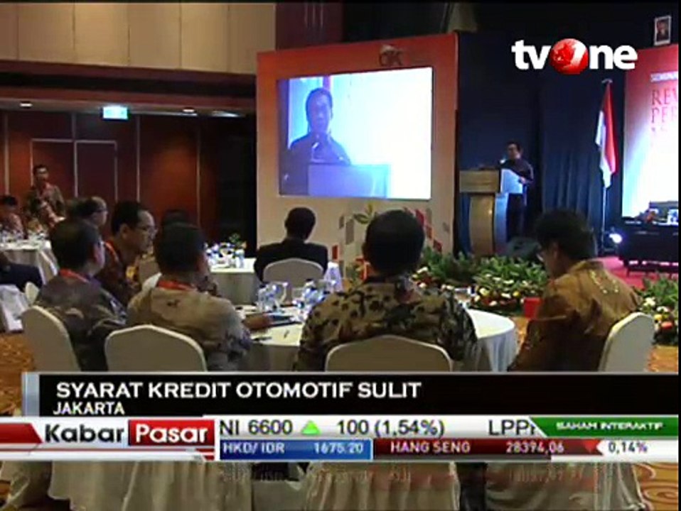 OJK Upayakan Uang Muka Kredit Turun