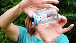 DIY Snowglobe Craft! Make a Cute Snowglobe with your extra Toys _ DCTC Amy Jo