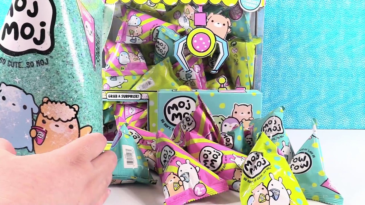 Moj Moj Glitter Series Squishy Blind Bag Unboxing Toy Review _ PSToyReviews
