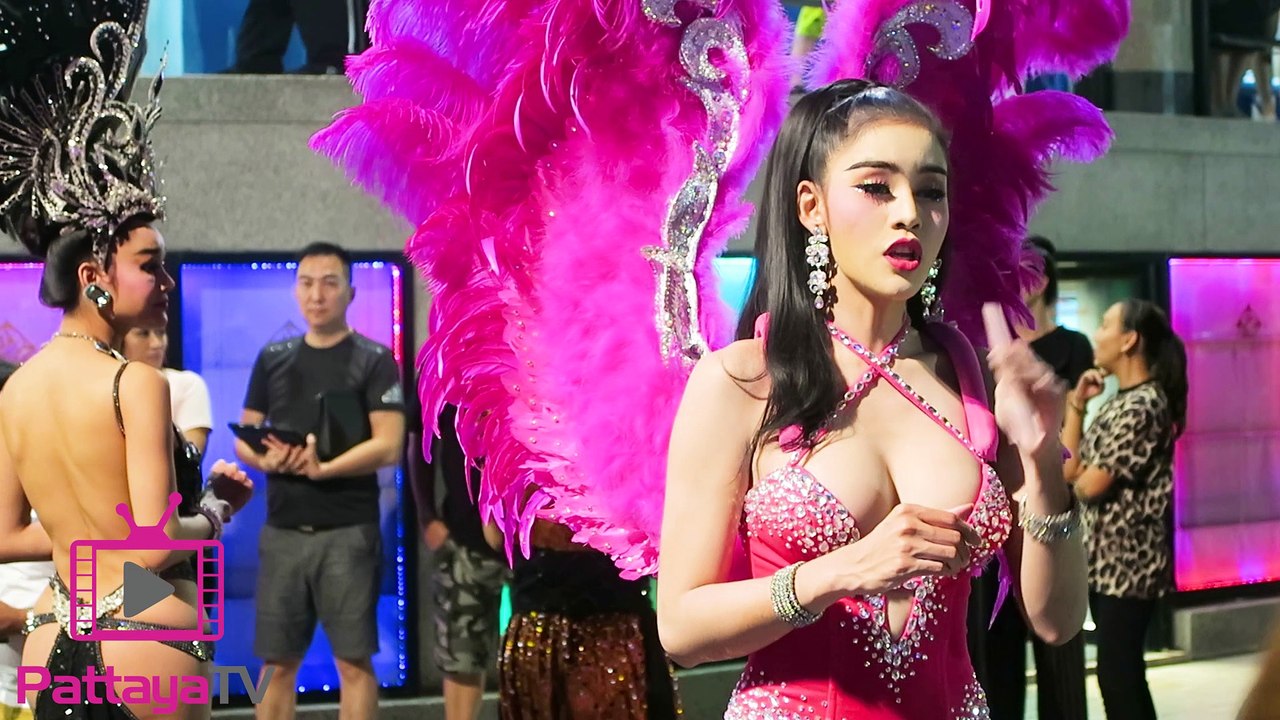 Ladyboy Cabaret Performers at Alcazar, Pattaya Thailand