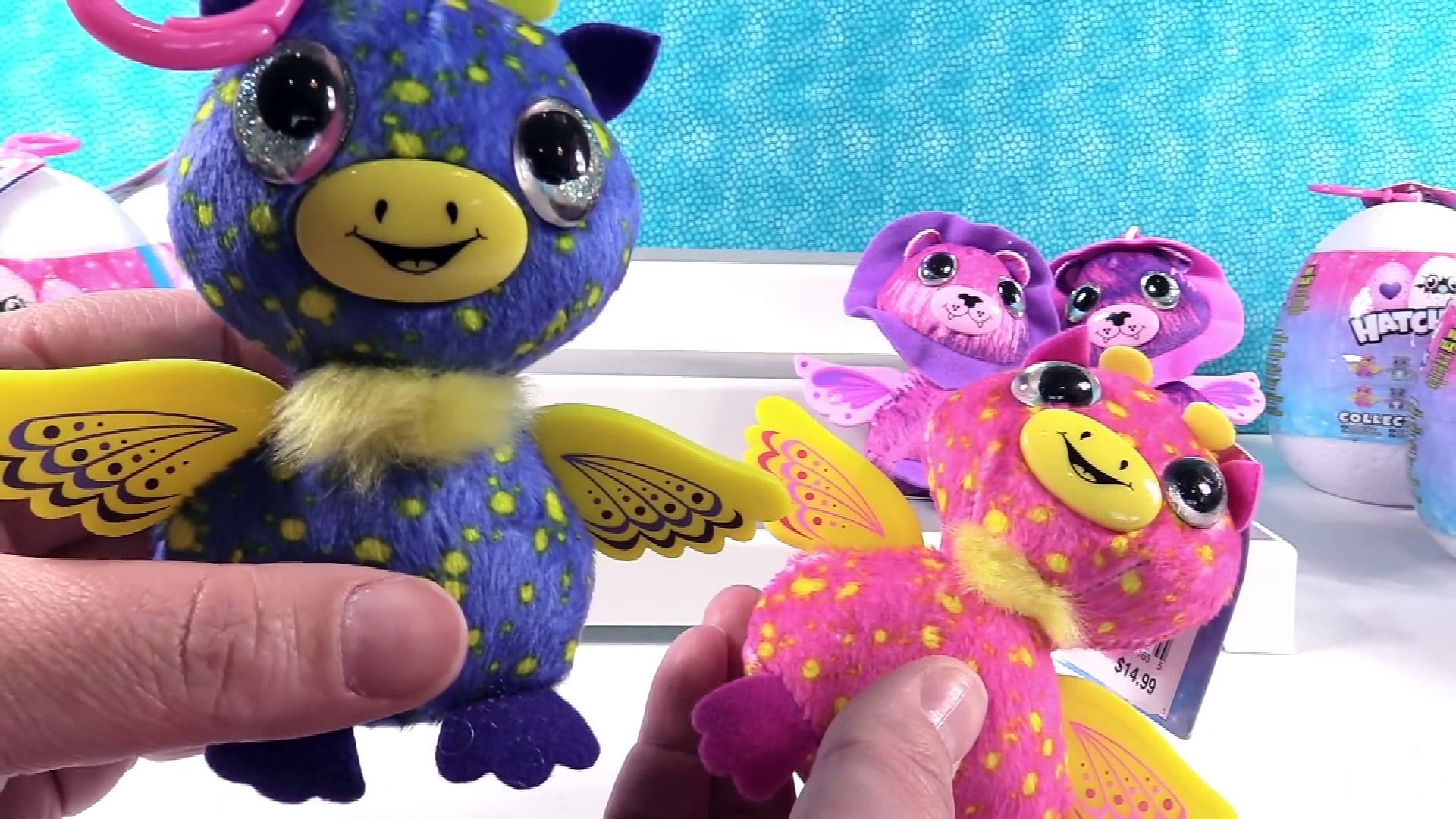 hatchimals talking twin surprise plush