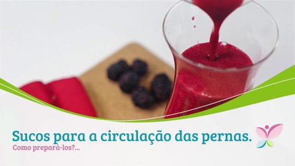 Preparar batidas para a circulação das pernas