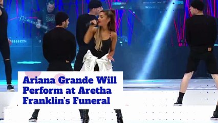 Ariana Grande Will Perform at Aretha Franklin’s Funeral