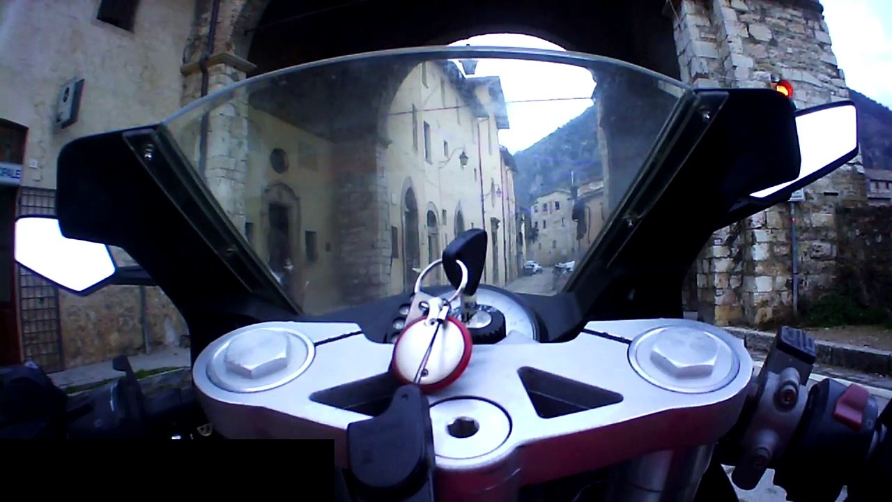 On board Derbi GPR 125 2T   Strada Bottaccione