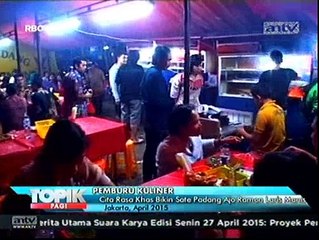Nikmatnya Sate Padang Ajo Ramon