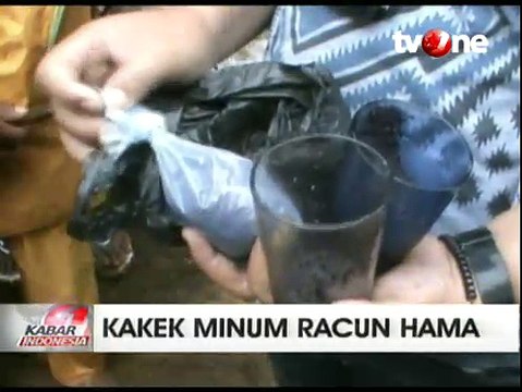 Dikira Kopi, Seorang Kakek Minum Racun Serangga