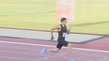 Hortelano corre en 10.31 segundos los 100 metros