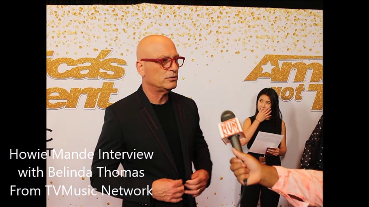 Howie Mandel America's Got Talent Live Shows Week3 Interviews
