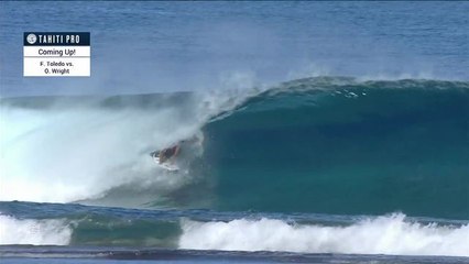 Adrénaline - Surf : Tahiti Pro Teahupo'o, Men's Championship Tour - Quarterfinal Heat 4 - Full Heat Replay