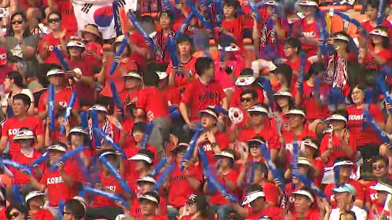 뜨거운 응원전...‘붉은 함성' 최고조 / YTN