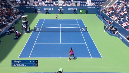 Venus a évité le piège Giorgi et attend Serena au 3e tour