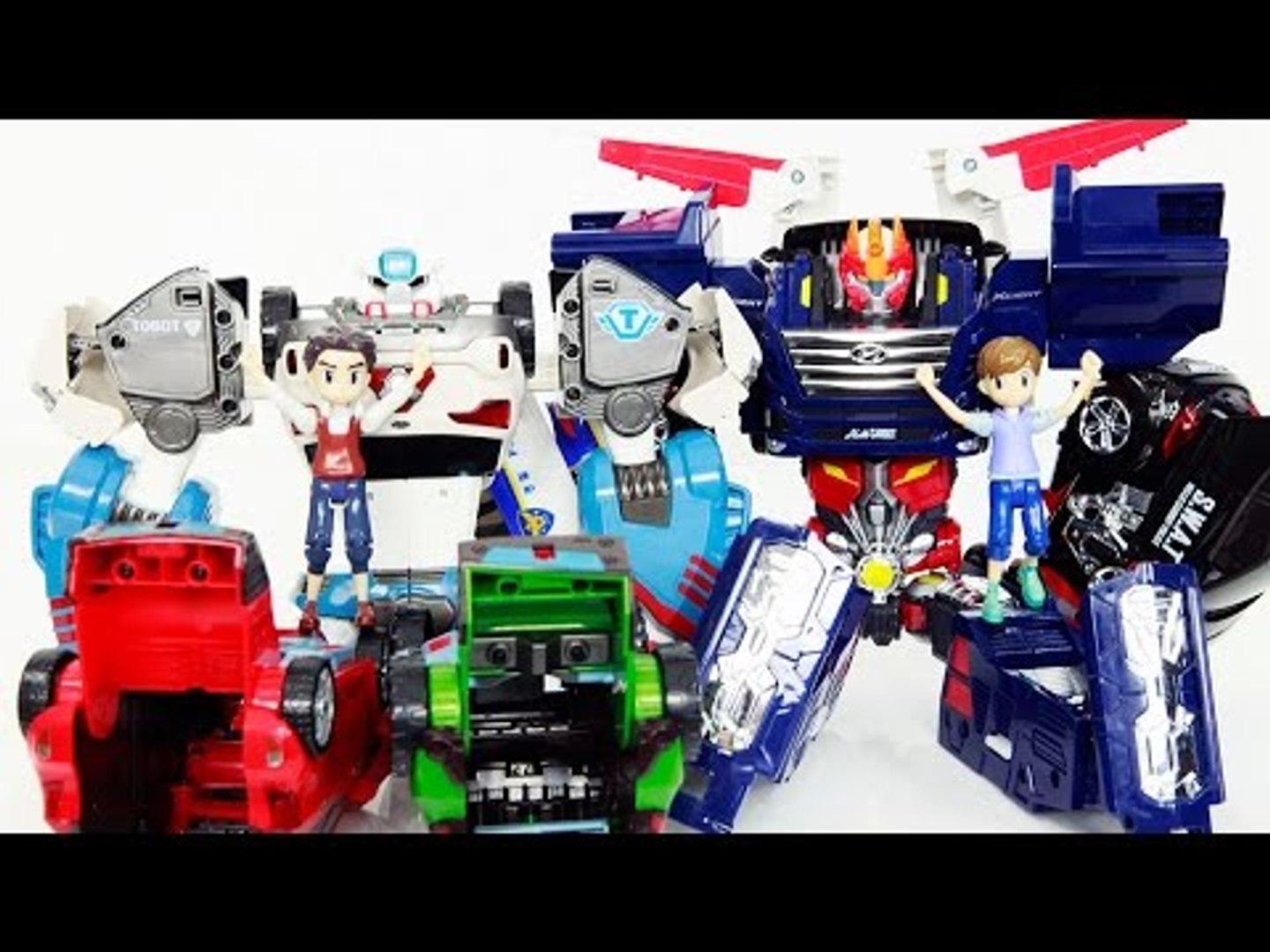 펜타스톰(헬로카봇)과 또봇 델타트론 비교 조립 세모, 하나, 또봇어드벤처X | CarrieAndToys