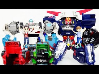 펜타스톰(헬로카봇)과 또봇 델타트론 비교 조립 세모, 하나, 또봇어드벤처X | CarrieAndToys