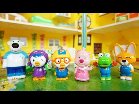 뽀로로 하우스 플레이세트 & 뽀로로 구조대 장난감 놀이 2 toys pororo house playset ep.2 игрушки Pororo дом спасения 2