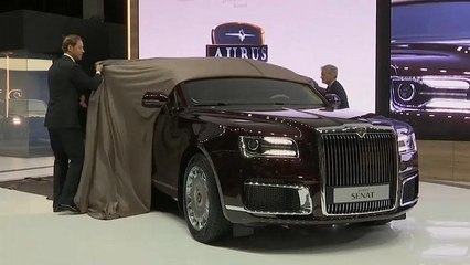 В Москве представили российскую машину класса "люкс"