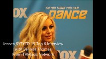 Jensen So You Think You Can Dance Top 6 Interview - SYTYCD