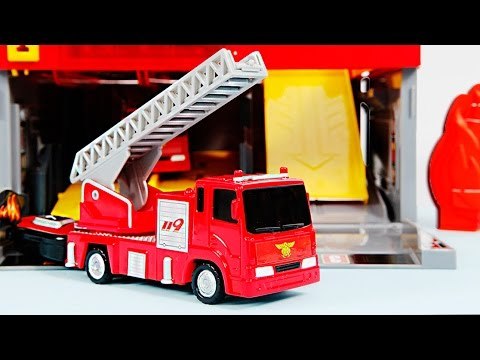 월드카 파워키 소방차 소방본부 와 타요 파워레인저 다이노포스 또봇 장난감 | CarrieAndToys