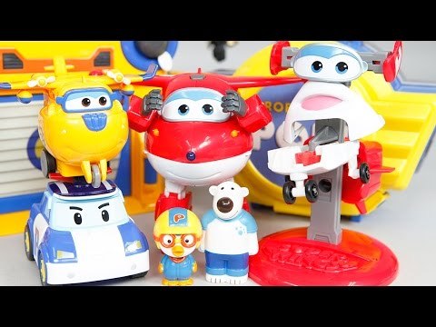 로보카폴리 슈퍼윙스 장난감 뽀로로 호기 도니 하우스 폴리 변신 기지 루시봇 맥스봇 Robocar Poli & Super Wings Toys Робокар Поли Игрушки