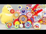 빙글빙글 마법기어 장난감 블럭 조립 플레이 로보카폴리 엠버 뽀로로 두다다쿵 레드다이노 | CarrieAndToys