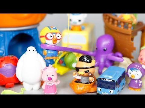 바다탐험대 옥토넛 옥토포드 콰지 난파선 장난감 폴리 뽀로로 타요 Disney The Octonauts Octopod & Kwazii's Shipwreck Playset Toys