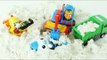 뽀로로 덤프트럭 중장비 세트 로보카폴리 타요 옥토넛 장난감 뽀송이 모래 놀이 Pororo & Robocar Poli & Tayo Toys Sand play CarrieAndToys