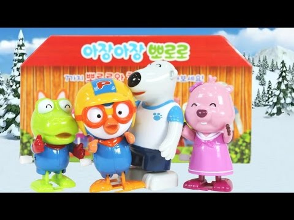 아장아장 뽀로로 장난감 크롱 포비 루피 타요 라니 뽀로로 중장비 자동차 Pororo & Tayo Toys Игрушки CarrieAndToys