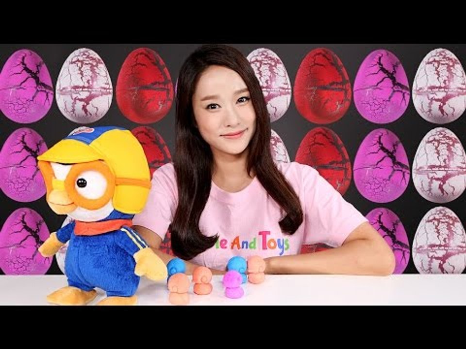 캐리와 뽀로로의 오리알 키우기 2탄 장난감 알까기 CarrieAndToys