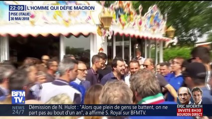 L'homme qui défie Macron