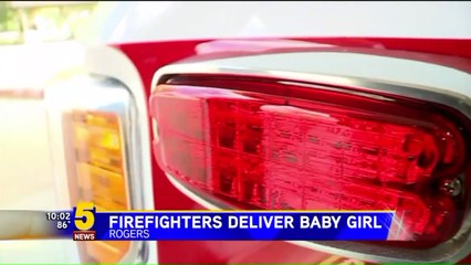 Firefighters Deliver Baby in Back on Ambulance on Their Way to Hospital