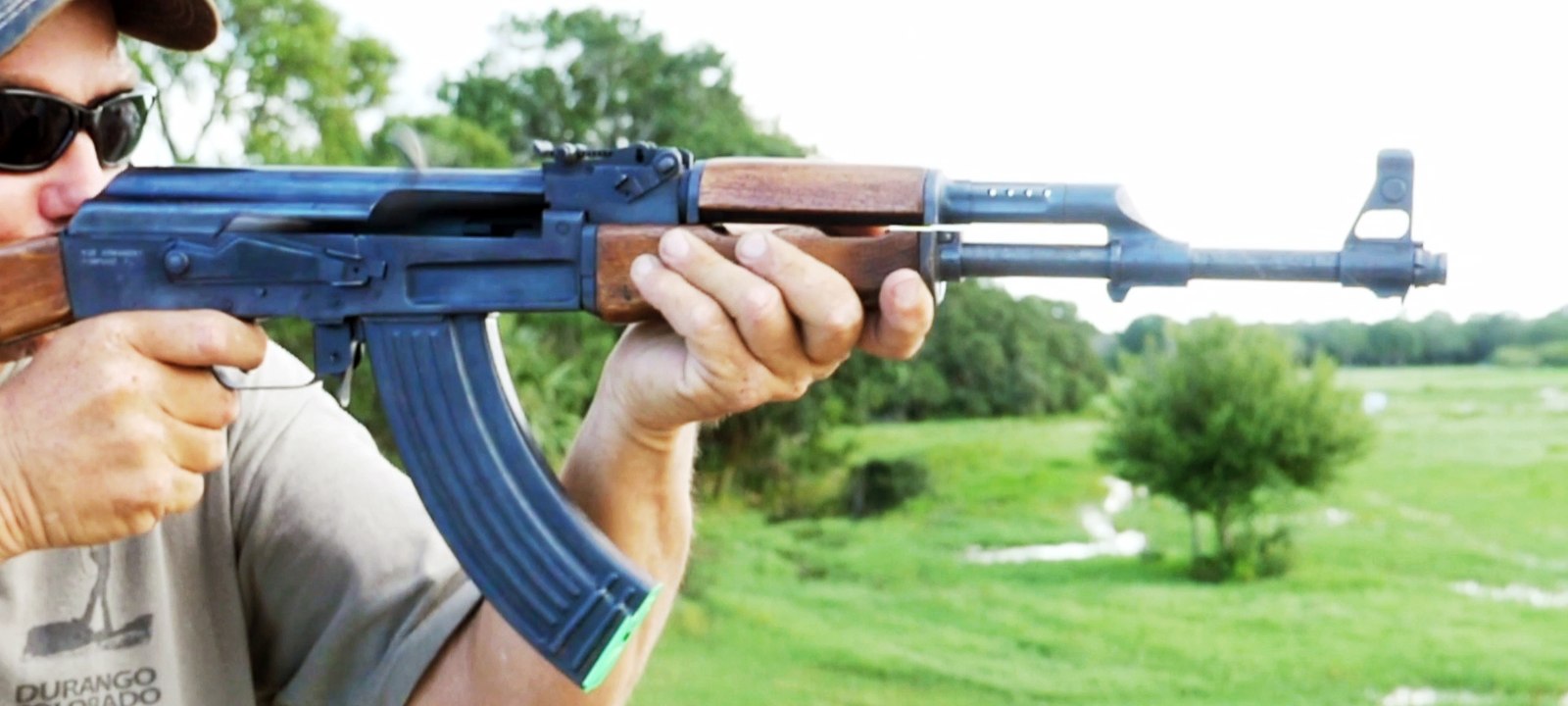 Shooting an AK-47 in Full Auto