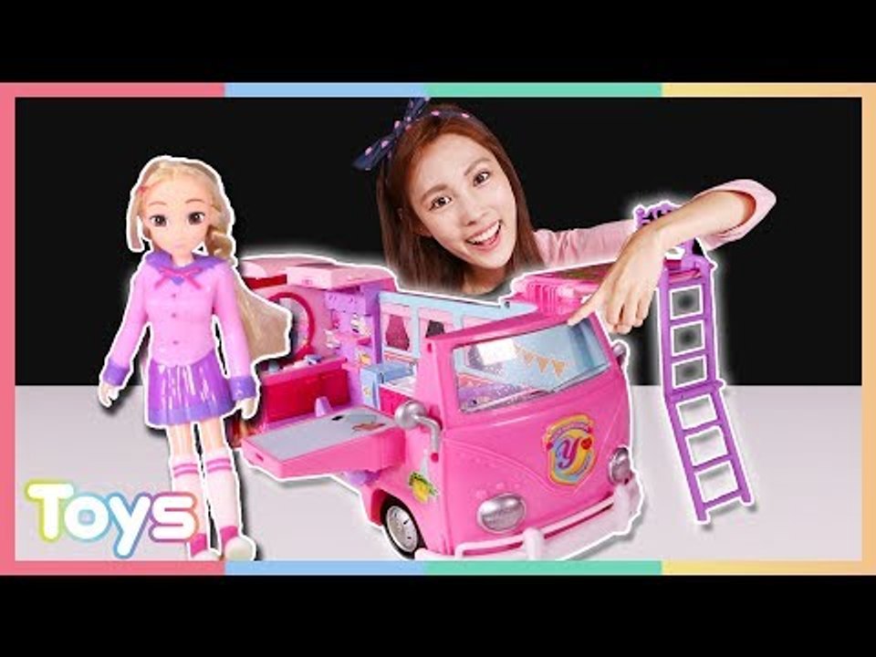 소피루비 캠핑카에 도둑이 들다?! 캐리 캠핑장에 놀러간 루비ㅣ캐리와장난감친구들
