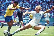 Bobby Moore vs Brazil. 1970 World Cup. All touches & actions
