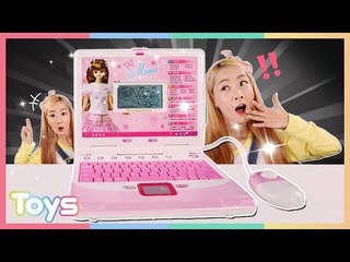 게임부터 공부까지 한 번에 할 수 있는 엘리의 똑똑한 미미 컴퓨터ㅣ캐리와장난감친구들