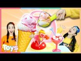 똘똘이 요리 장난감으로 아이스크림 만들기 놀이 | 캐리와장난감친구들