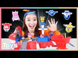 초대형 슈퍼윙스 호기의 열리는 변신공항세트 장난감 비행기 놀이 l 캐리와장난감친구들