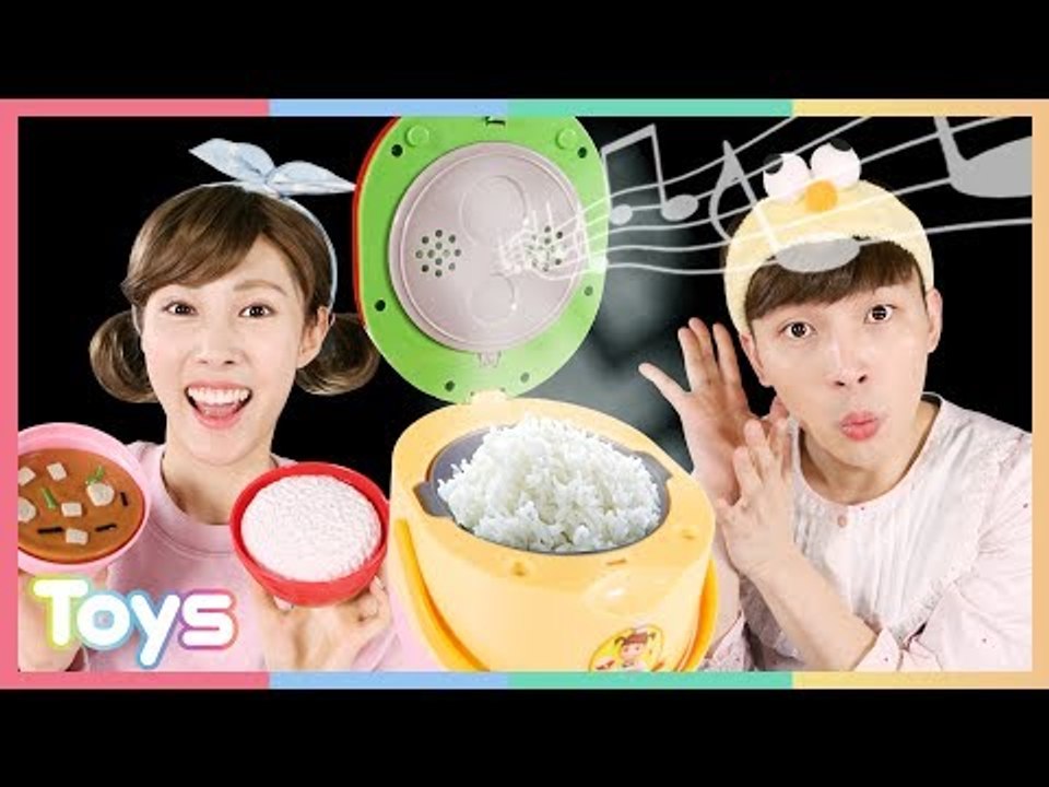 콩순이 말하는 멜로디 밥솥 장난감 소꿉놀이 l 캐리와장난감친구들