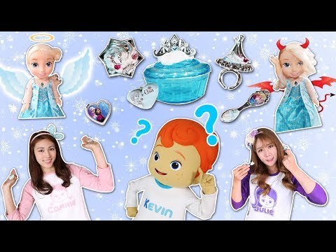 진짜 엘사를 찾아라! 캐리와 줄리의 디저트 모양 액세서리 만들기 l 캐리와장난감친구들