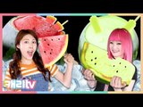 [캐리와장난감친구들] 진짜 수박으로 리얼 수박 아이스크림 만들기 놀이