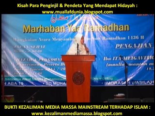 [162] VOL. 2 - USTZ. TIEN SEN (MANTAN MISIONARIS): "DLM INJIL DILARANG MAKAN BABI, HRS PAKAI JILBAB, YESUS BERSYAHADAT."