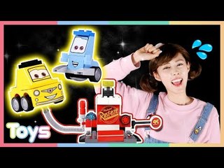 레고 주니어 귀도와 루이지의 피트 스톱 정비소 블럭 놀이 10732 l 캐리와장난감친구들