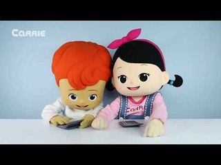 꼬마캐리와 꼬마캐빈의 불타는 숫자 계산기 대결 놀이 l 캐리앤 플레이